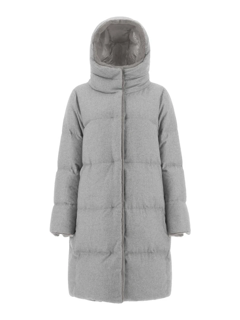 Gray Cashmere Coat