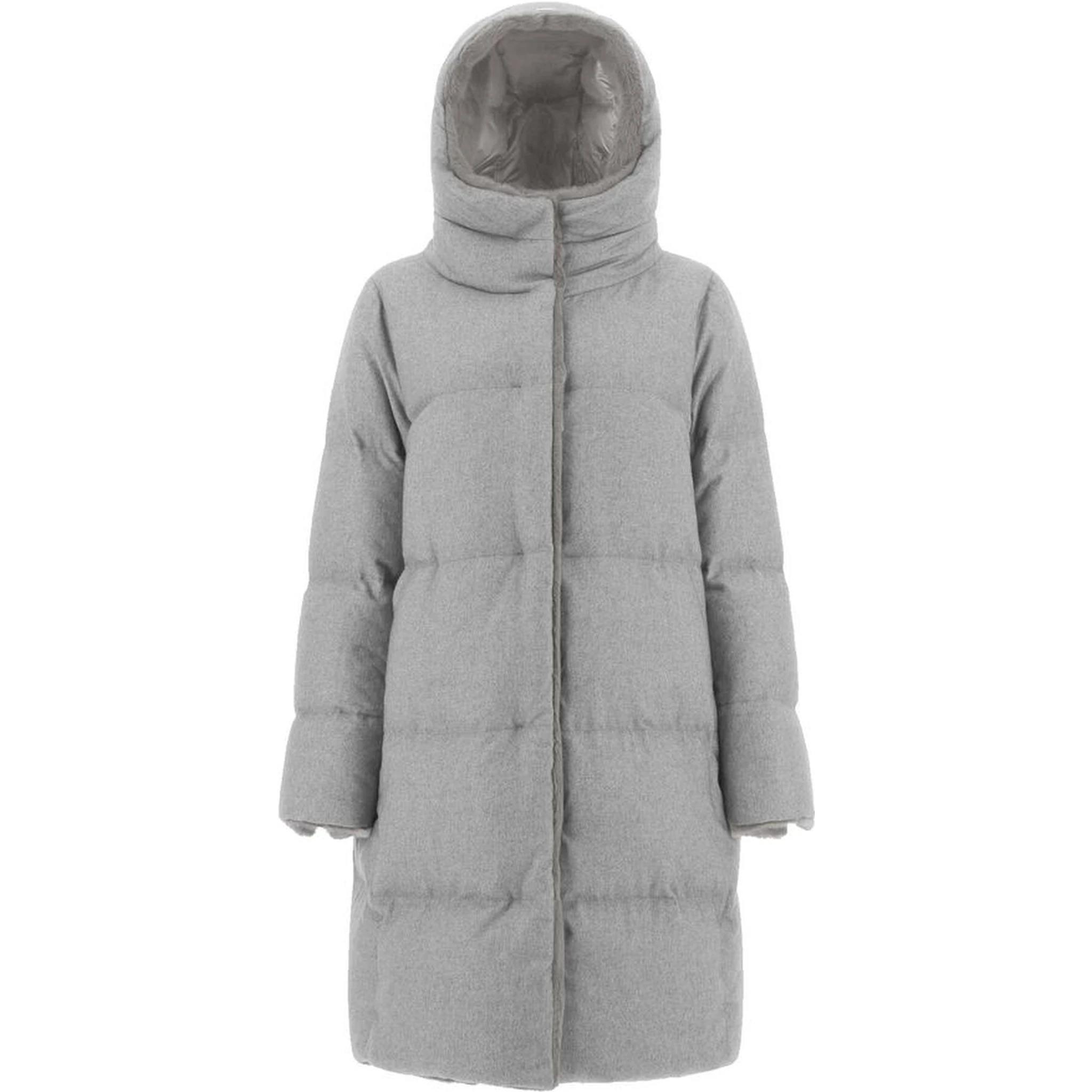 Gray Cashmere Coat
