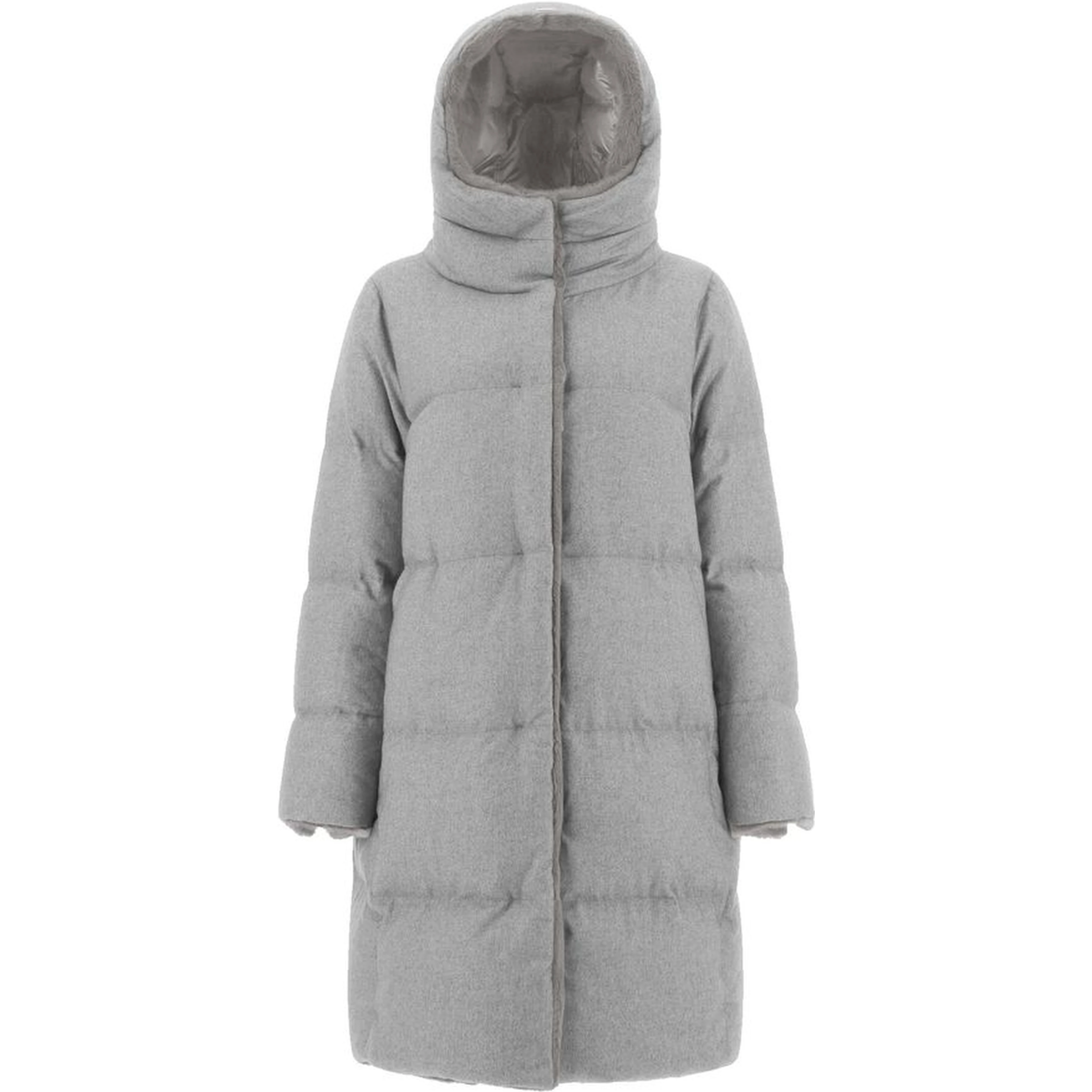 Gray Cashmere Coat