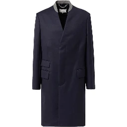 Blue Wool Coat