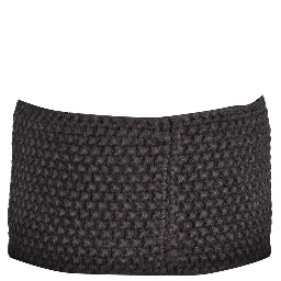 Black Marabou Headband