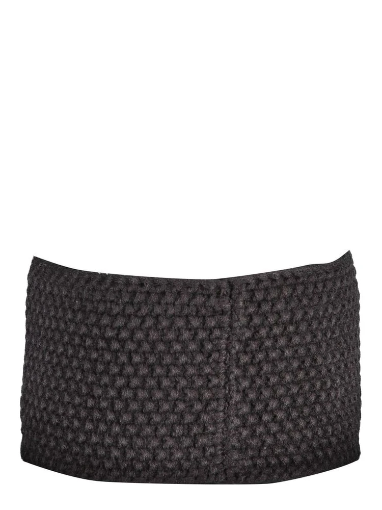 Black Marabou Headband alternative