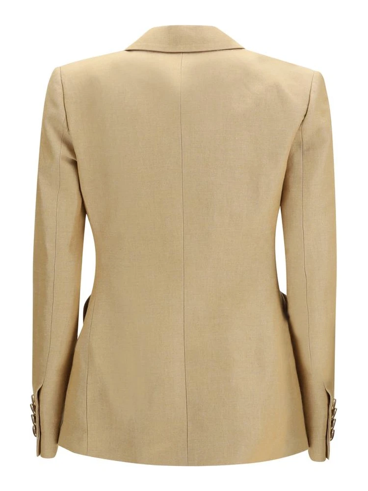 Beige Linen Blazer alternative