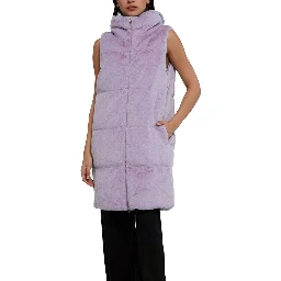 Purple Polyamide Coat