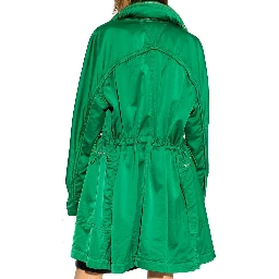 Bicolor Cotton Parka