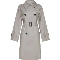 Beige Cotton Coat