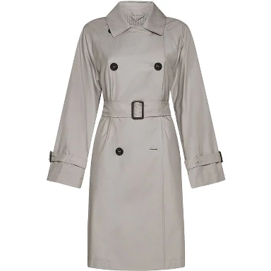 Beige Cotton Coat