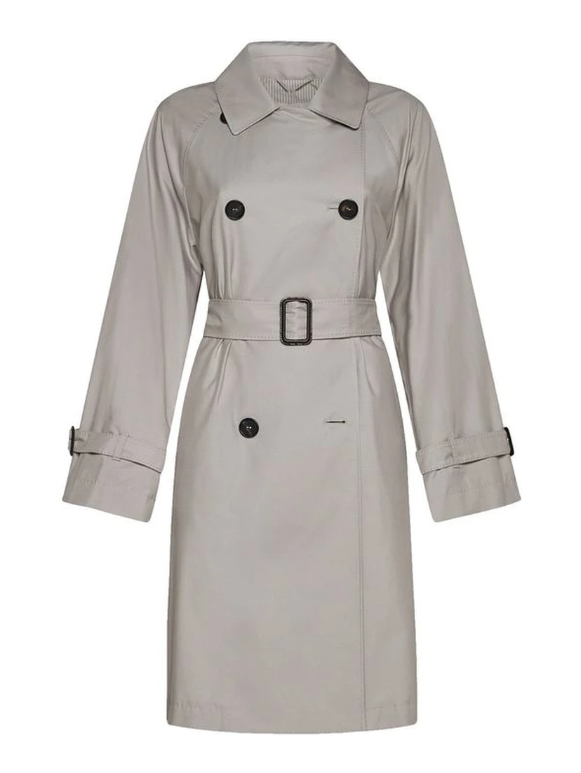 Beige Cotton Coat
