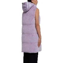 Purple Polyamide Coat