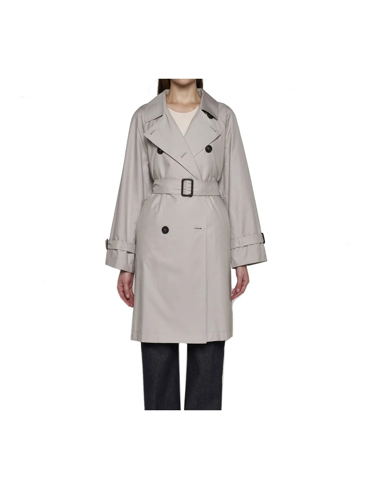 Beige Cotton Coat alternative