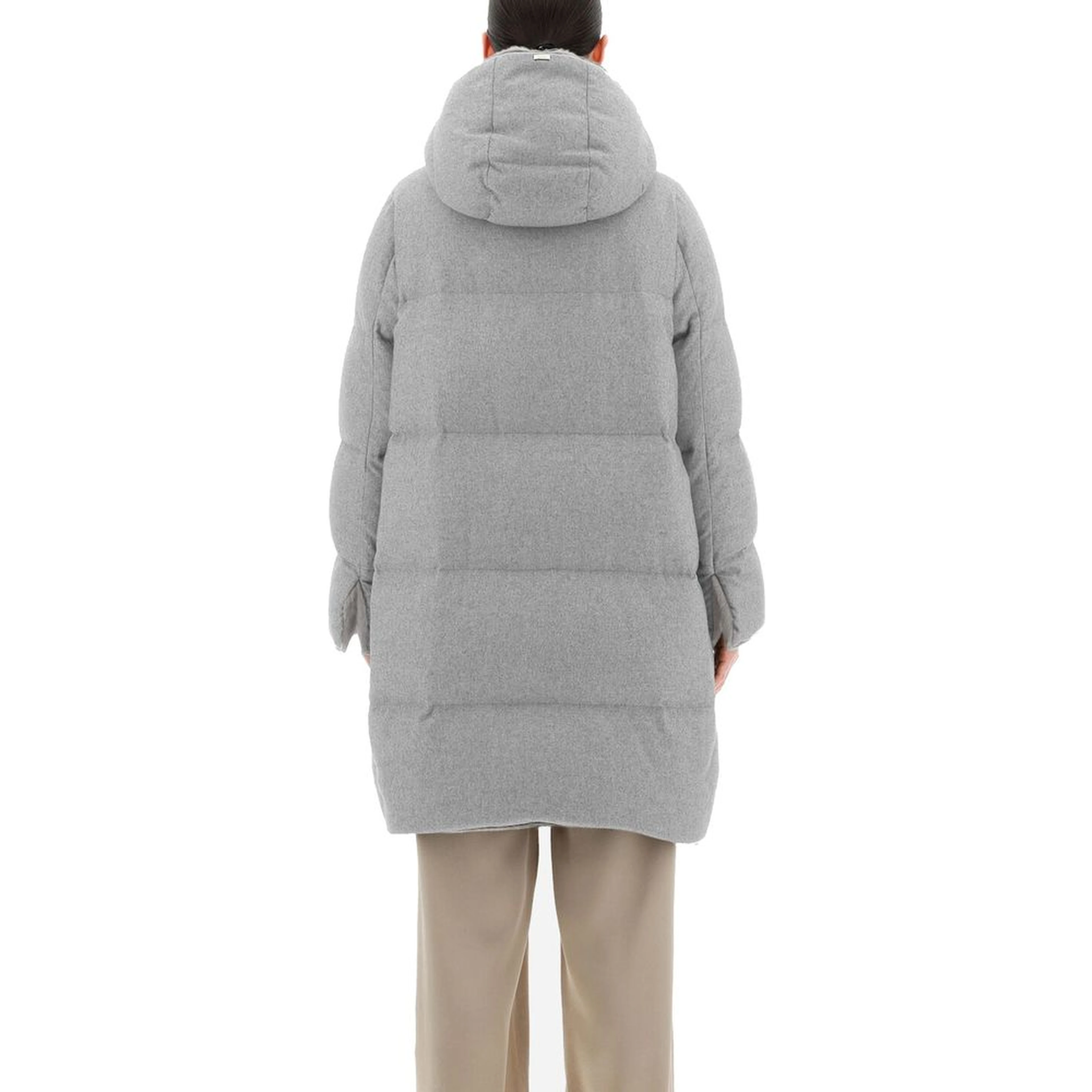 Gray Cashmere Coat