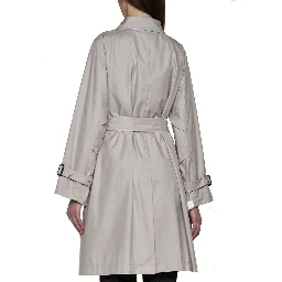 Beige Cotton Coat