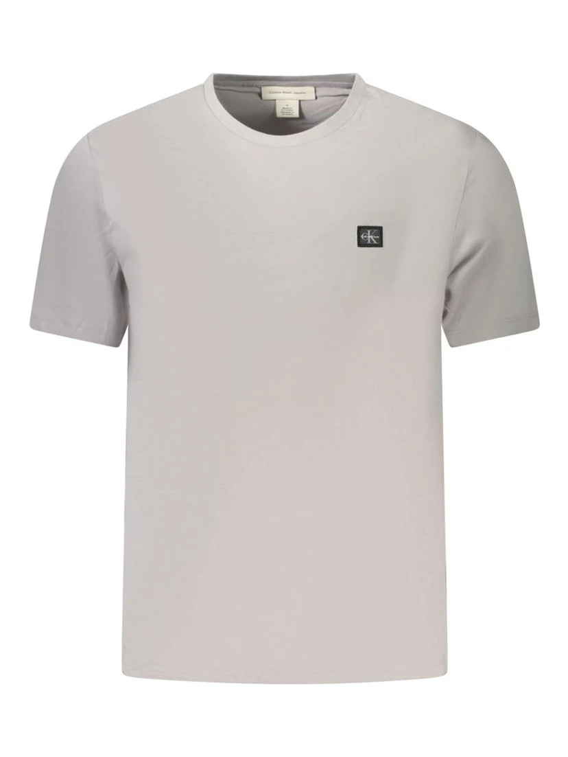 Gray Cotton T-Shirt