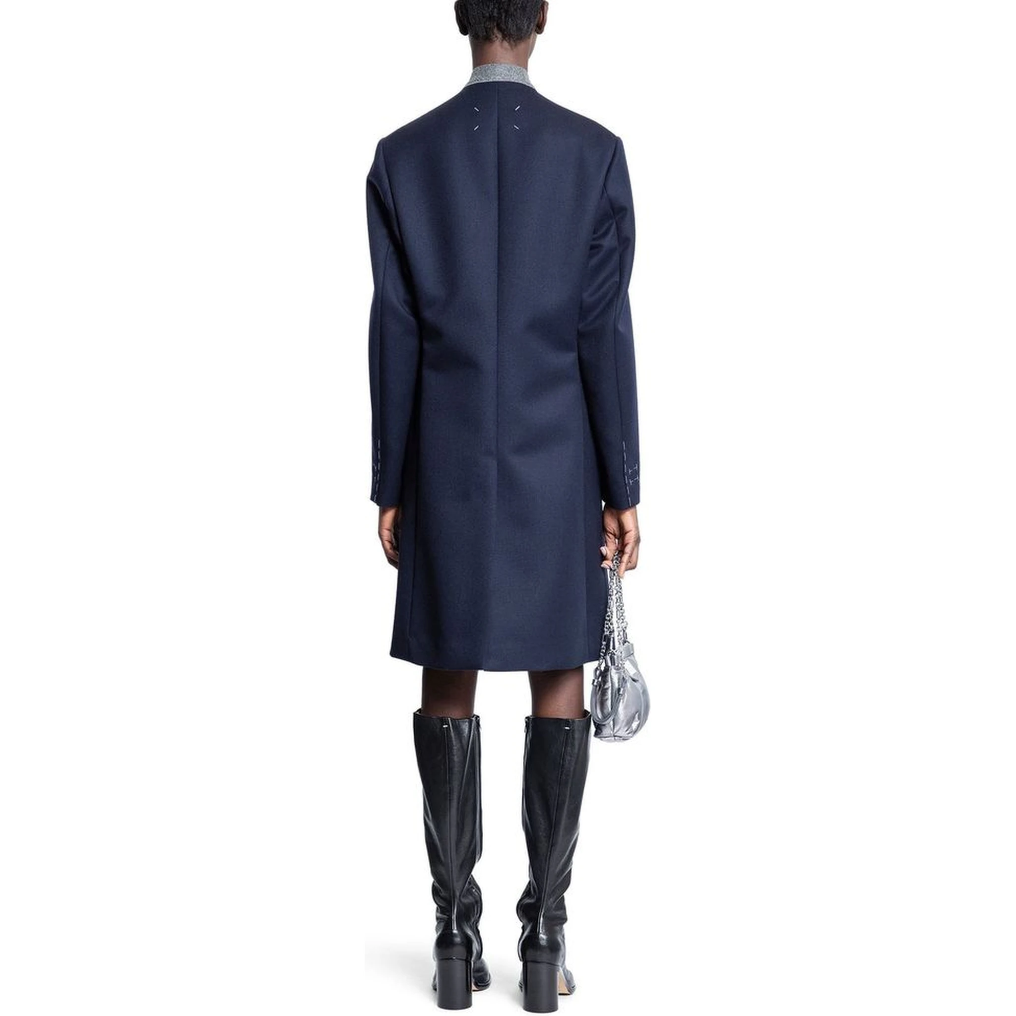 Blue Wool Coat