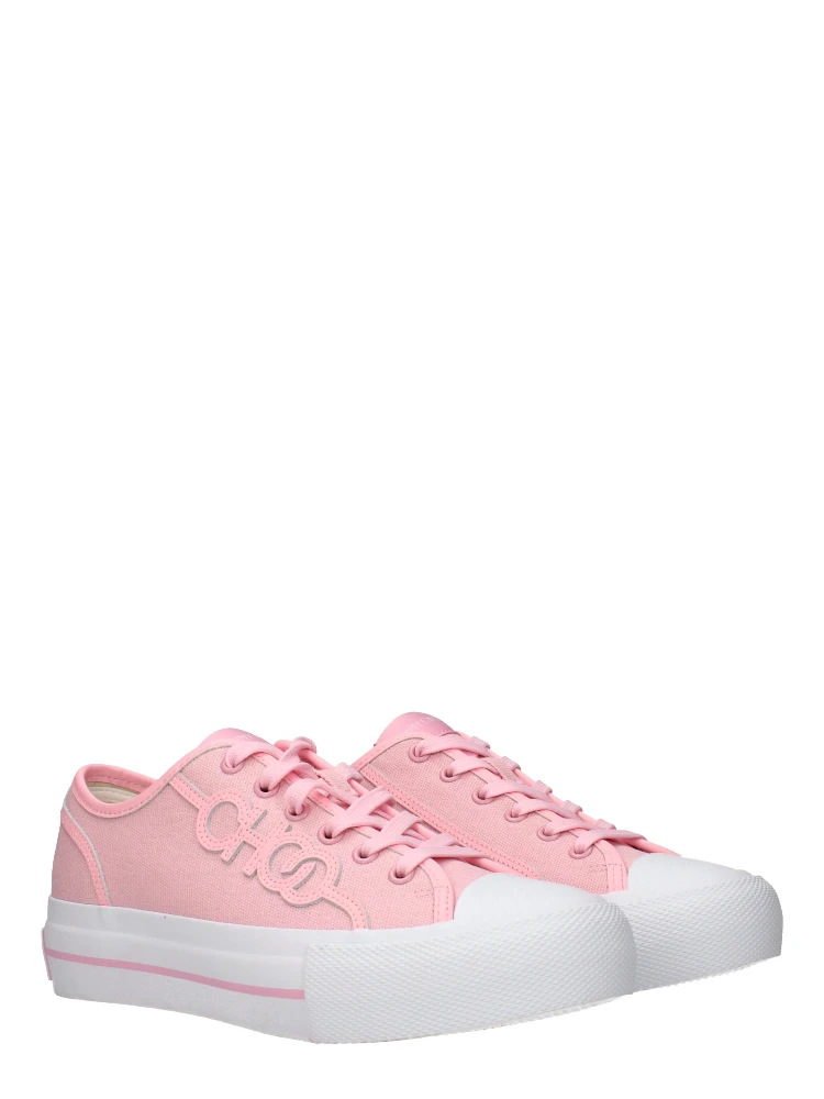 Pink Fabric Low Top Sneakers alternative