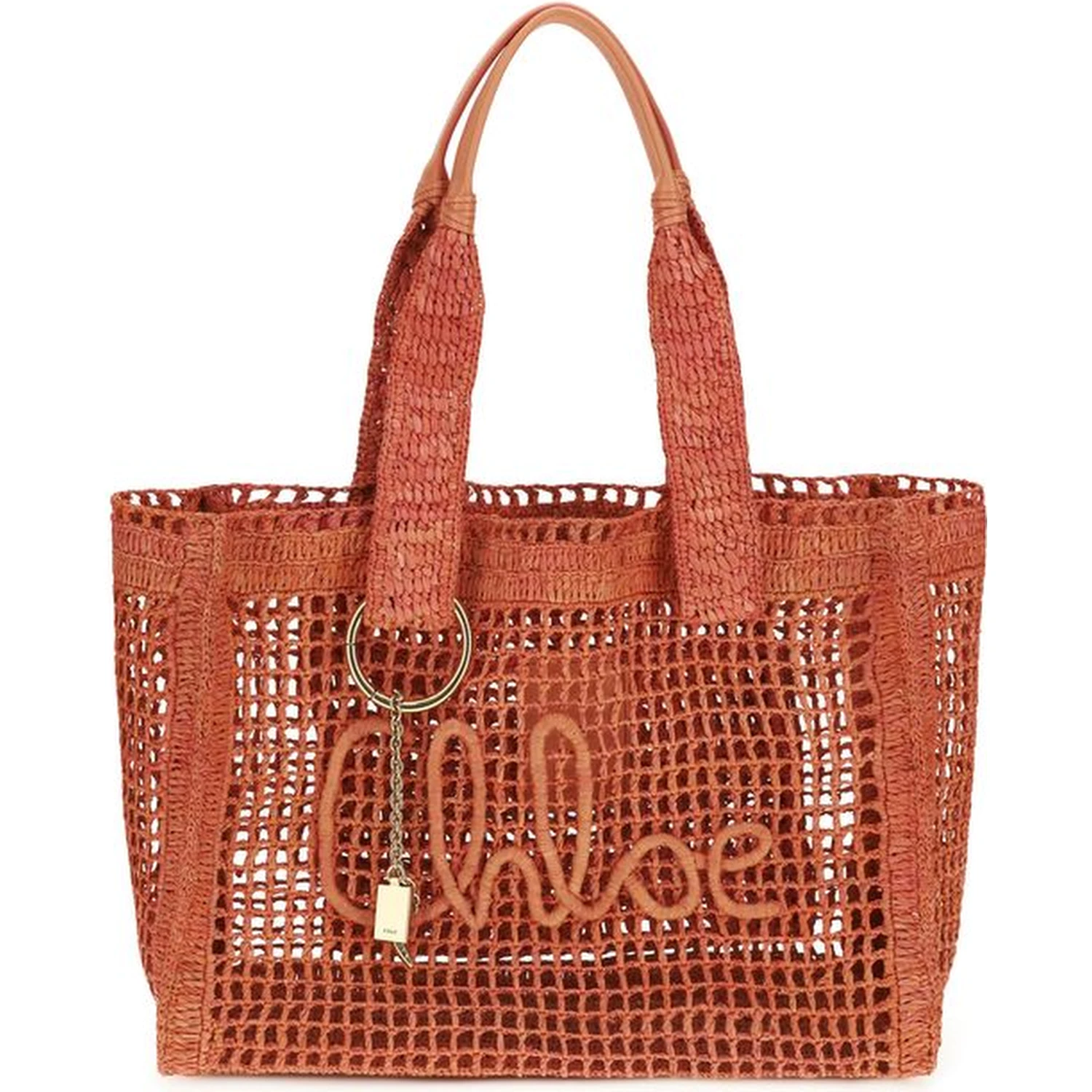 Multicolor Raffia Shoulder Bag