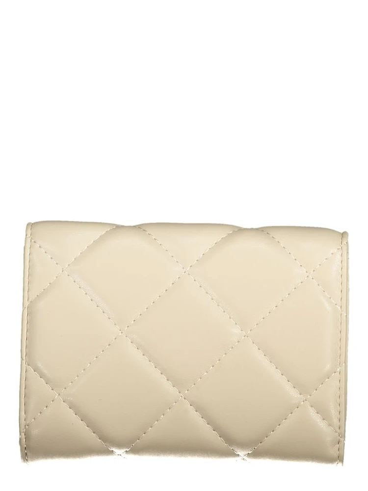 Beige Polyurethane Women Wallet alternative