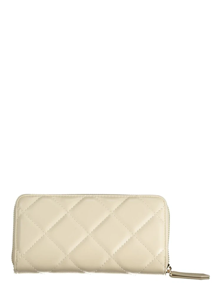 Beige Polyurethane Women Wallet alternative