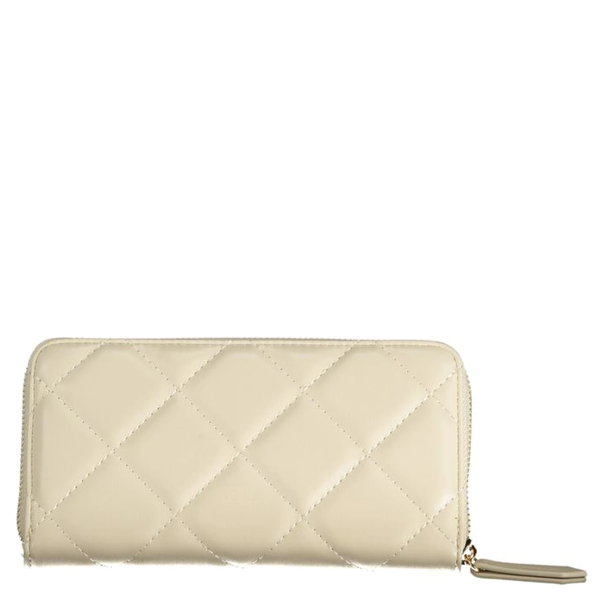 Beige Polyurethane Women Wallet