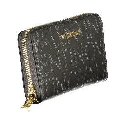 Nero Polyurethane Women Wallet