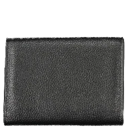 محفظة نسائية سوداء من البولي يوريثان