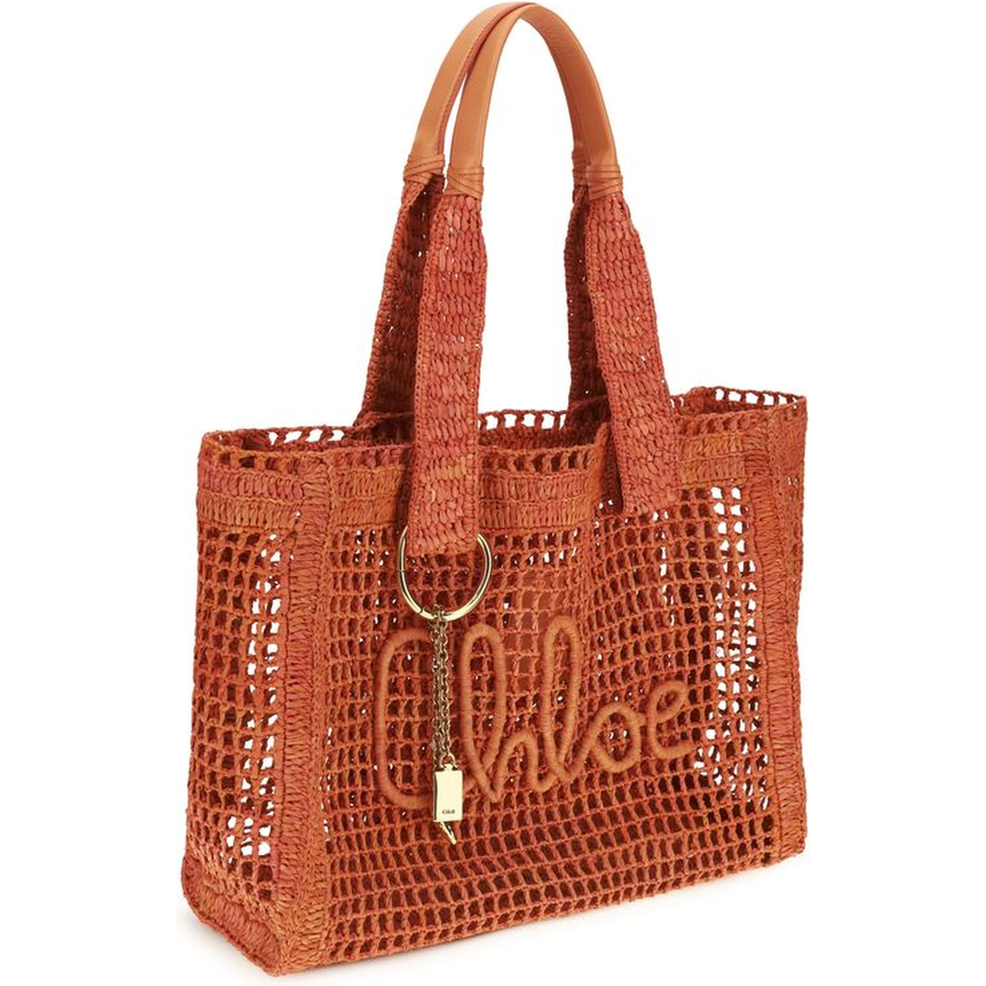 Multicolor Raffia Shoulder Bag