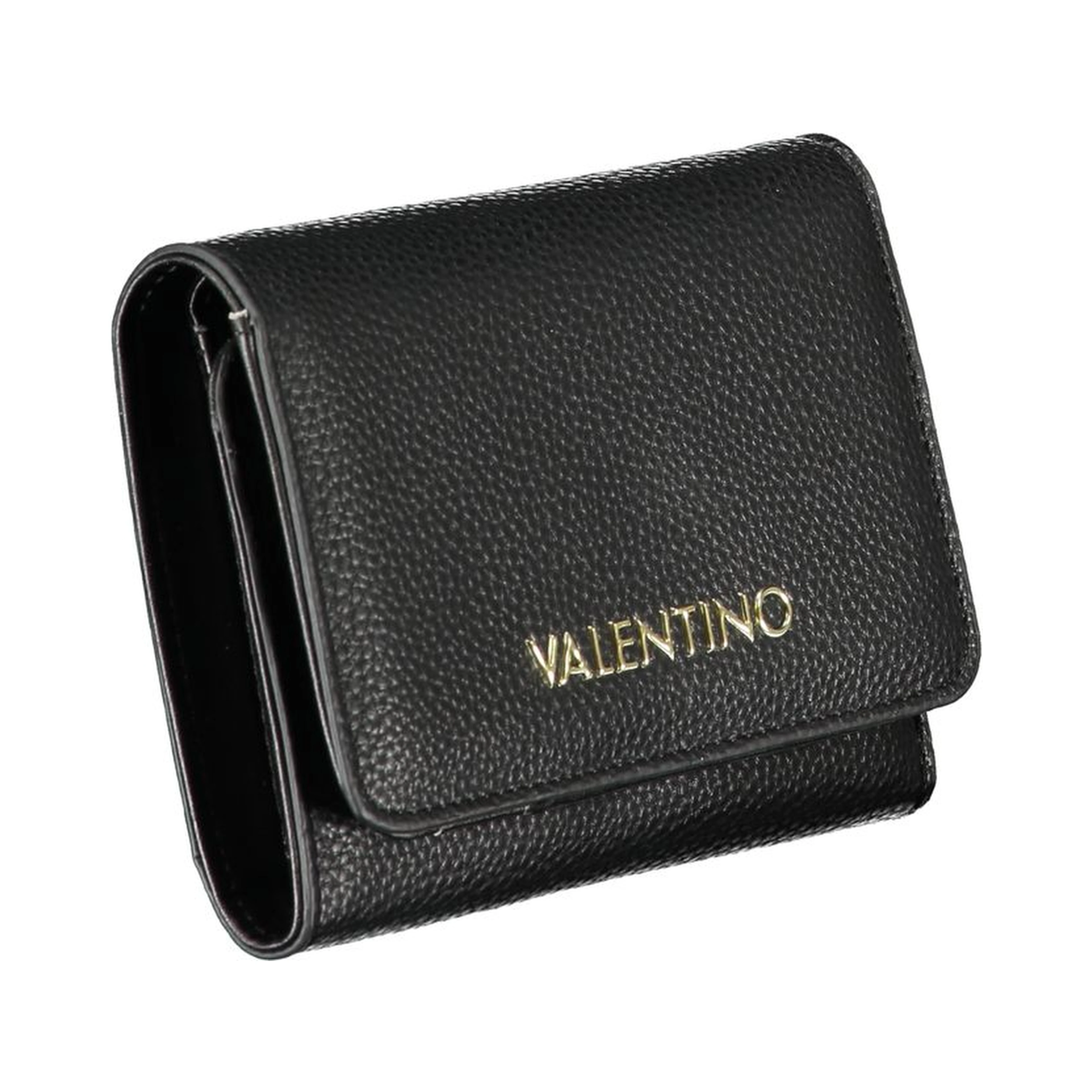 Black Polyurethane Women Wallet