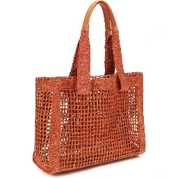 Multicolor Raffia Shoulder Bag