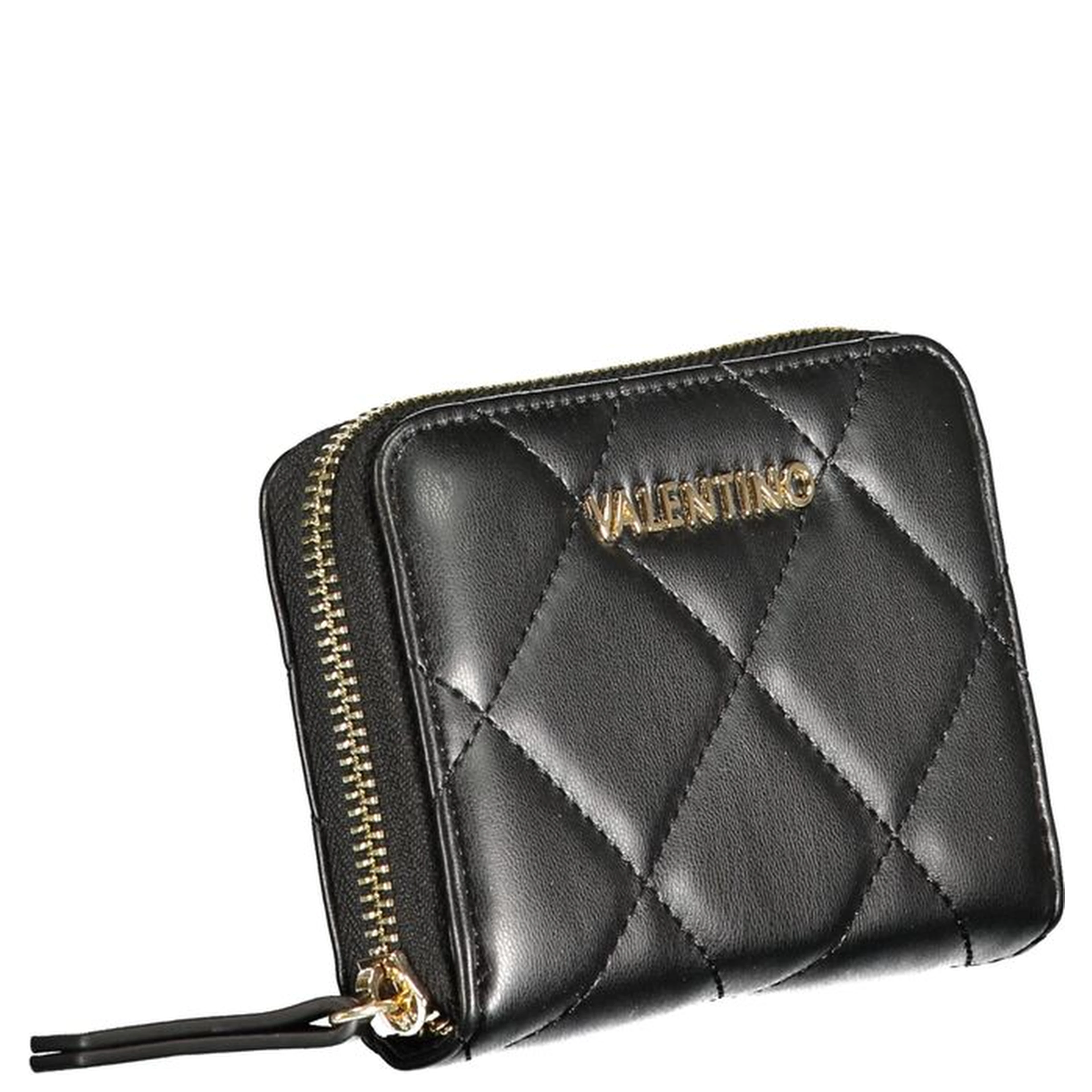 Nero Poliuretano Women Wallet