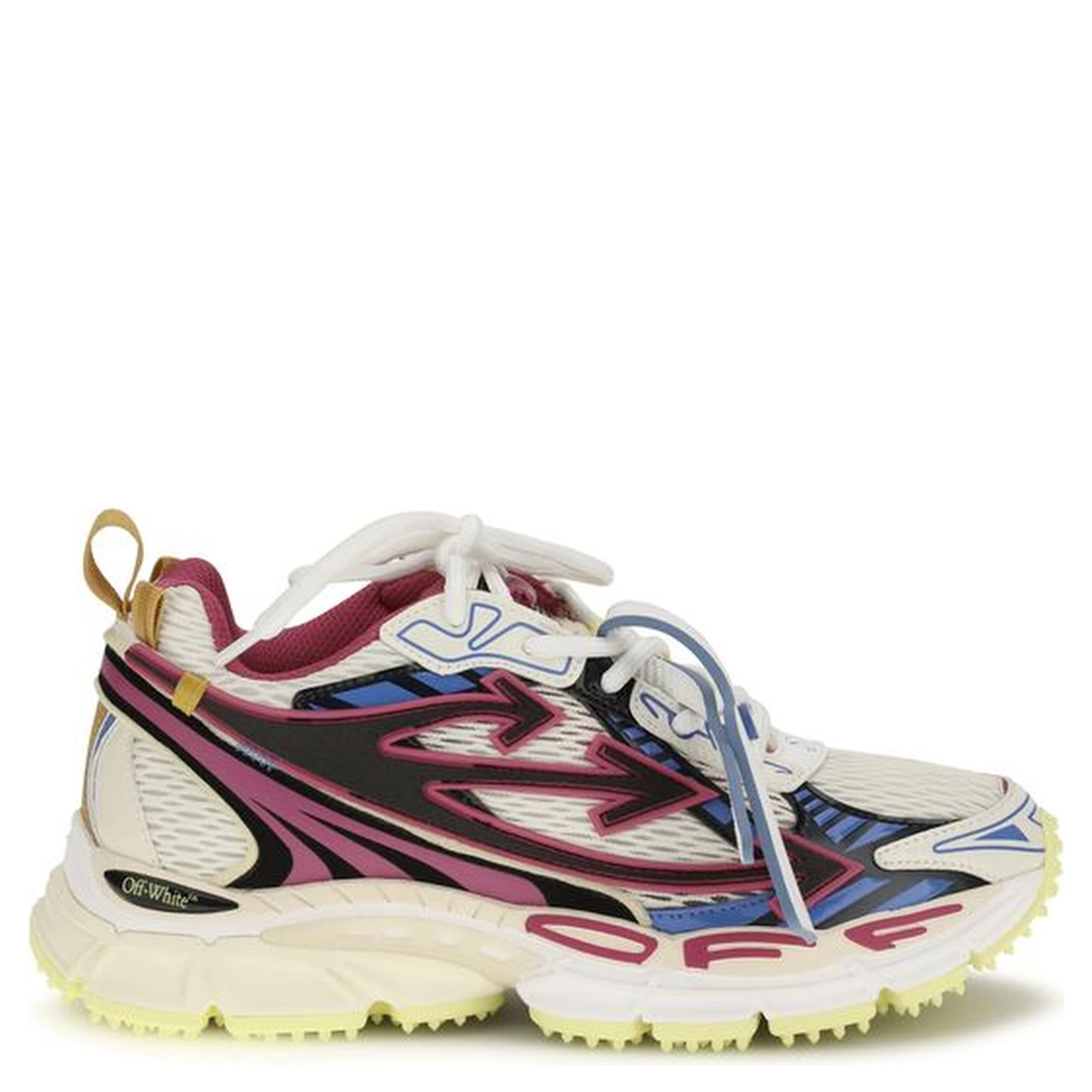 Multicolor Polyamide Athletic Sneakers