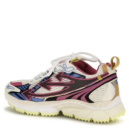 Multicolor Polyamide Athletic Sneakers