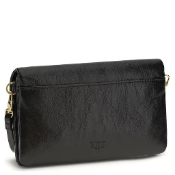 Black Goatskin Shoulder Bag