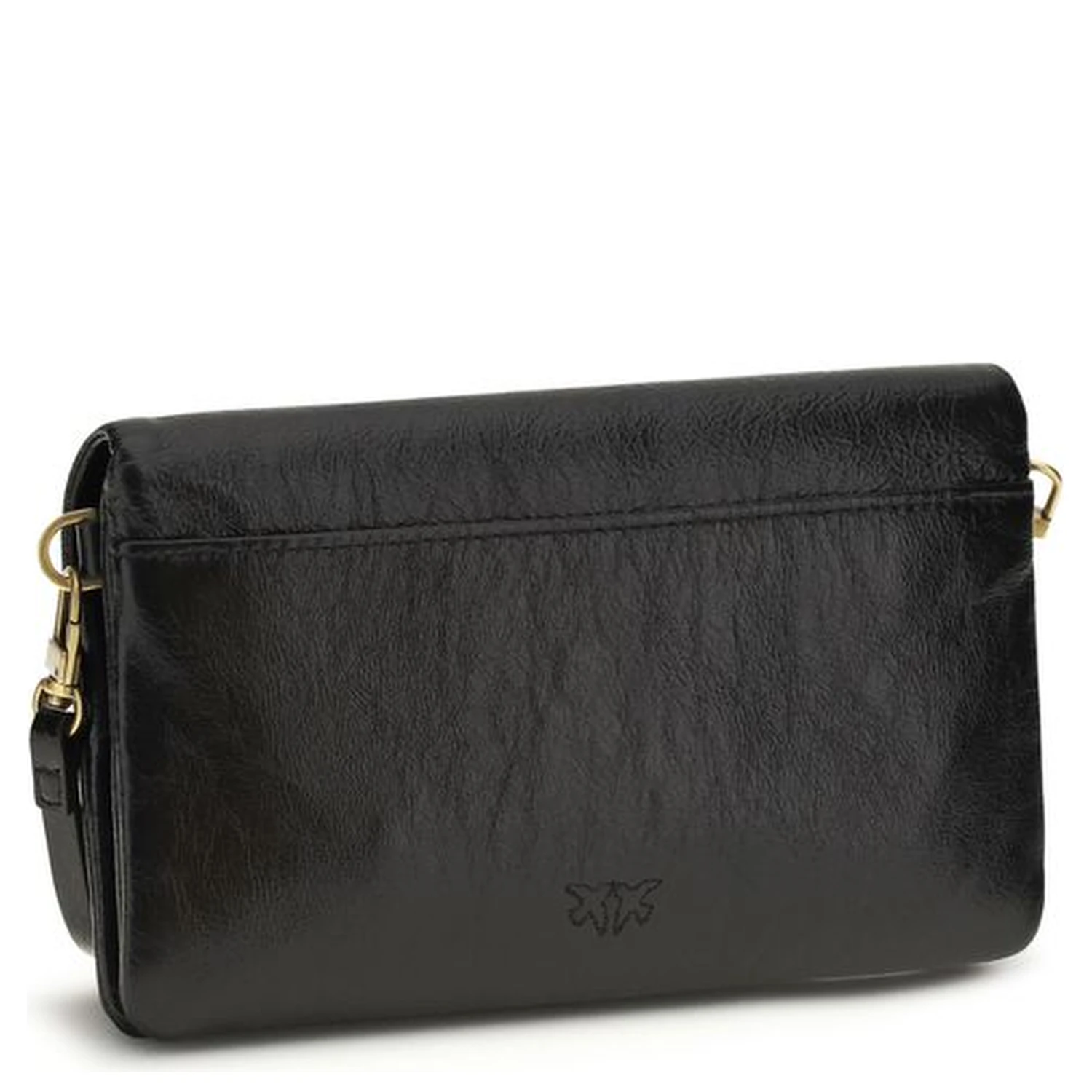 Black Goatskin Shoulder Bag