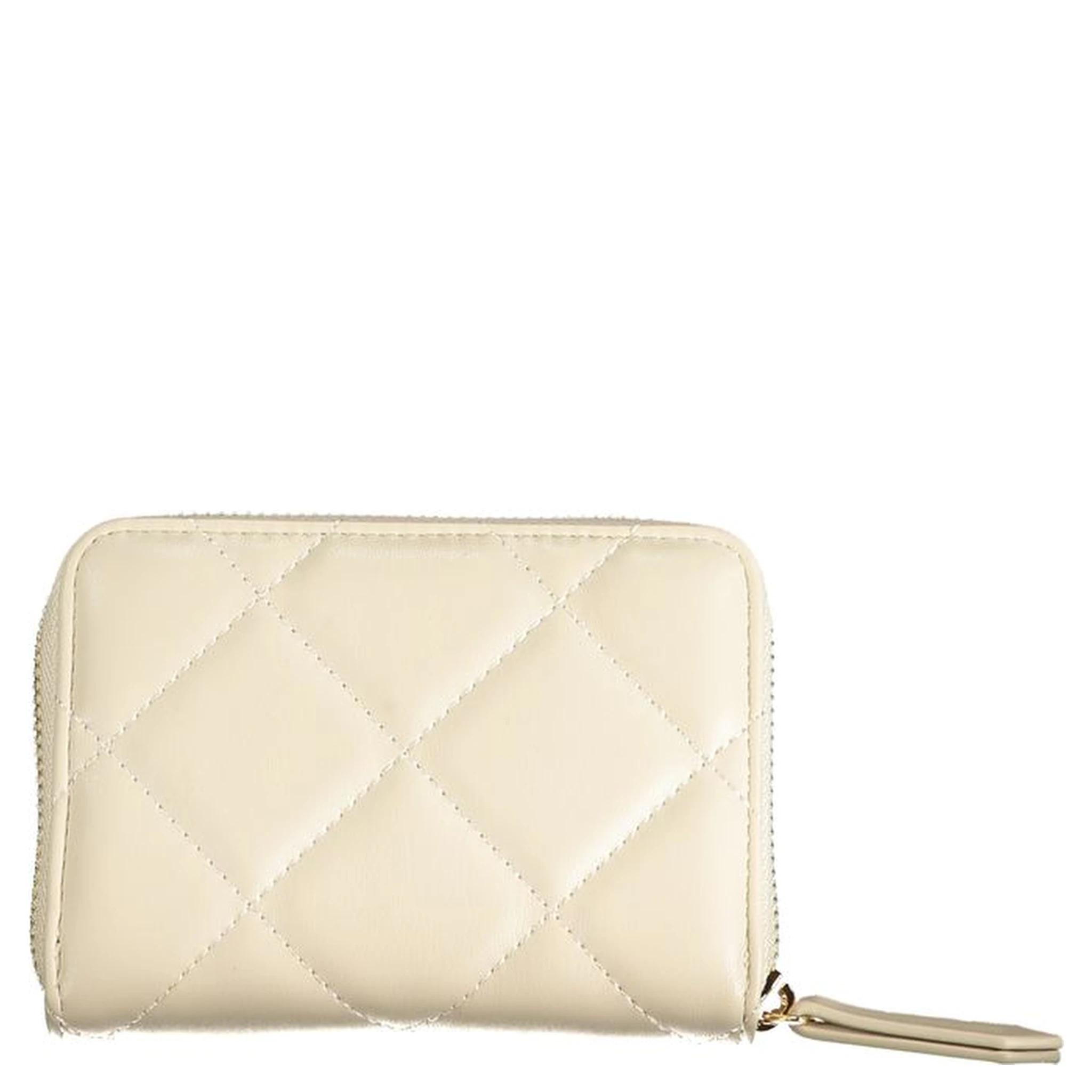 Beige Polyurethane Women Wallet