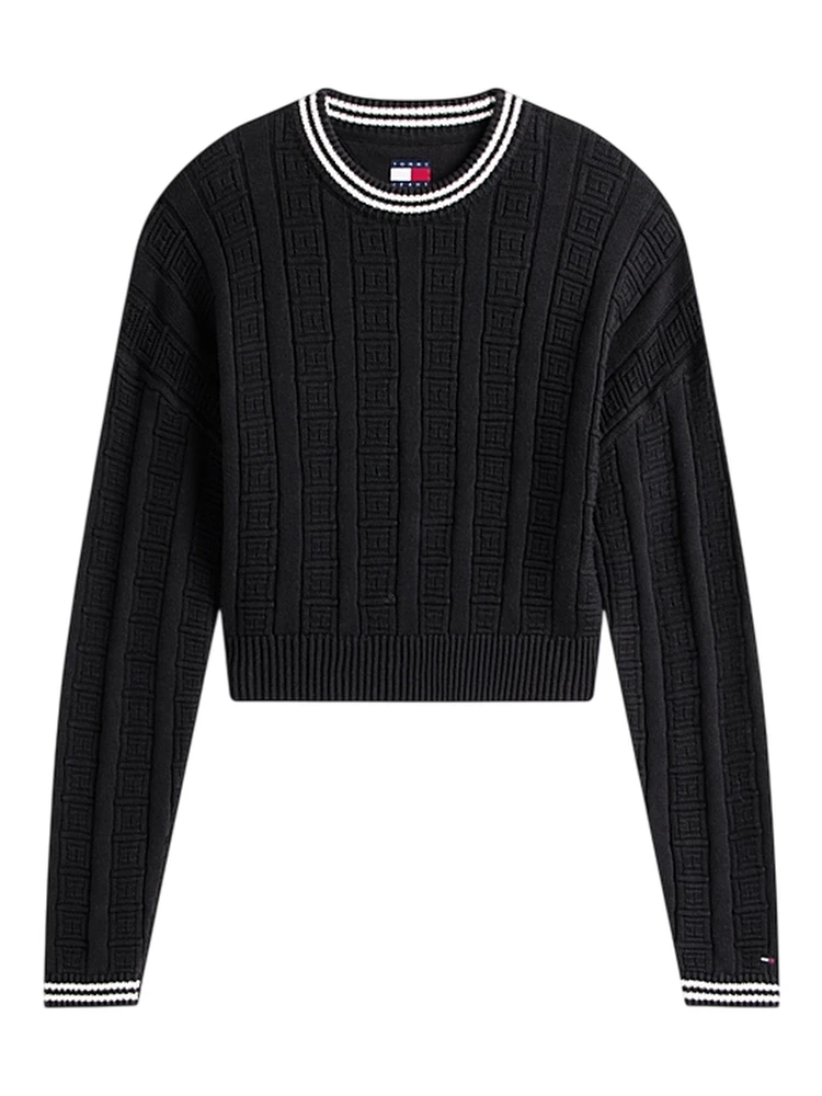 كنزات تومي جينز سوداء