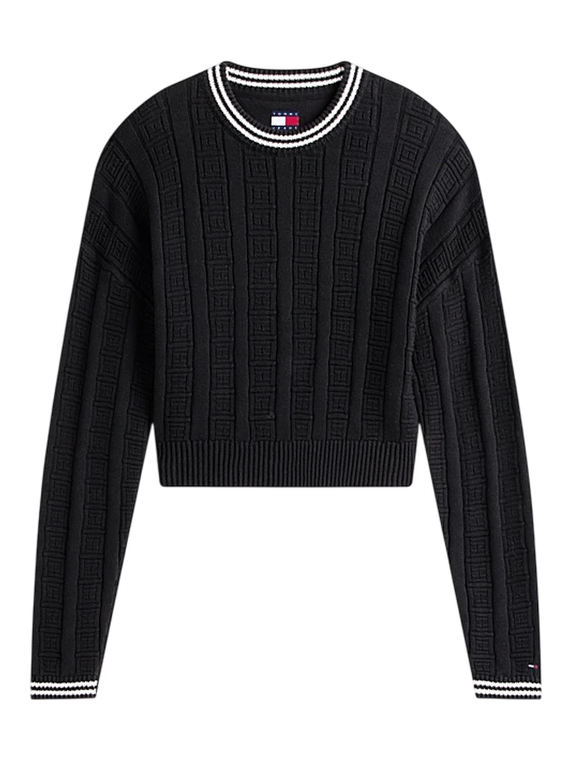 كنزات تومي جينز سوداء