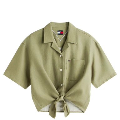 TOMMY JEANS  Shirts Green