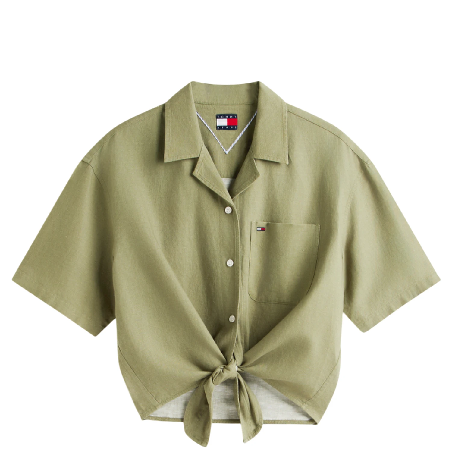 TOMMY JEANS Shirts Green