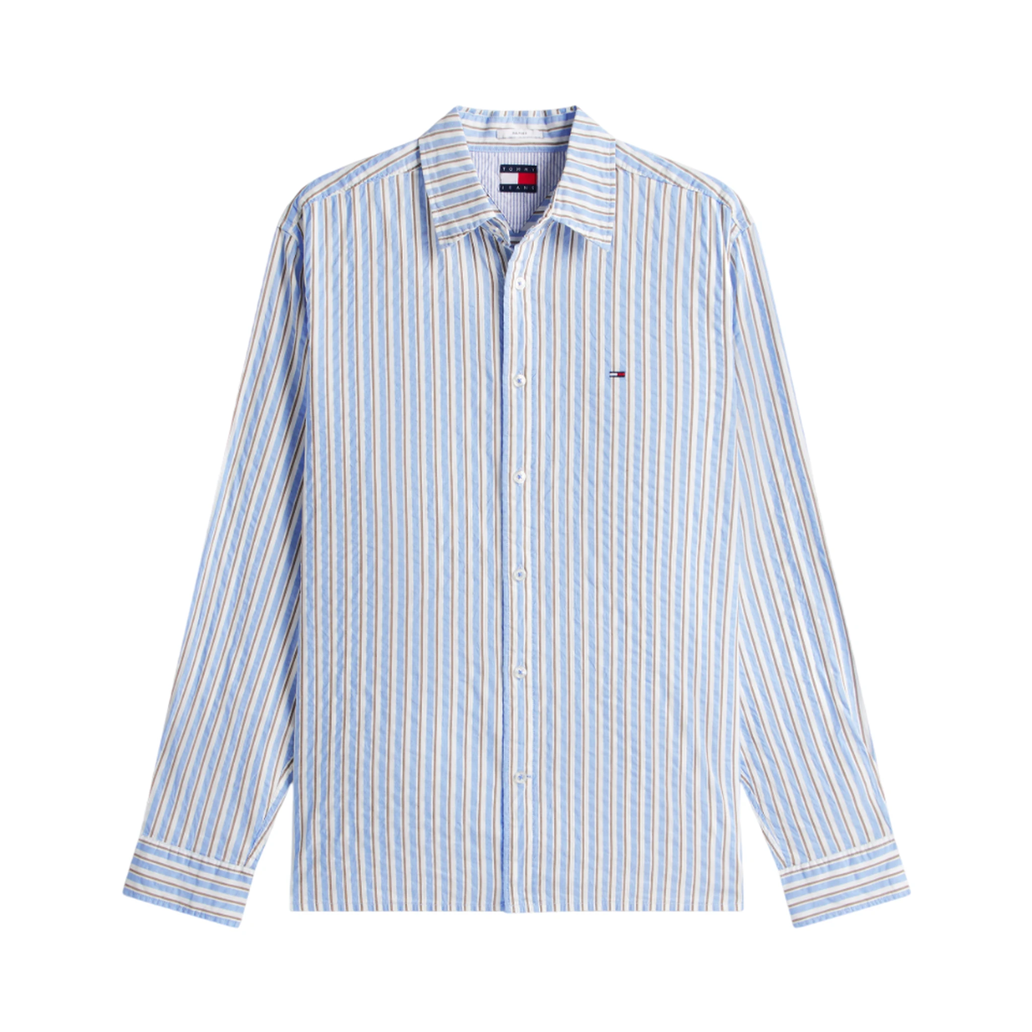 TOMMY JEANS  Shirts Clear Blue