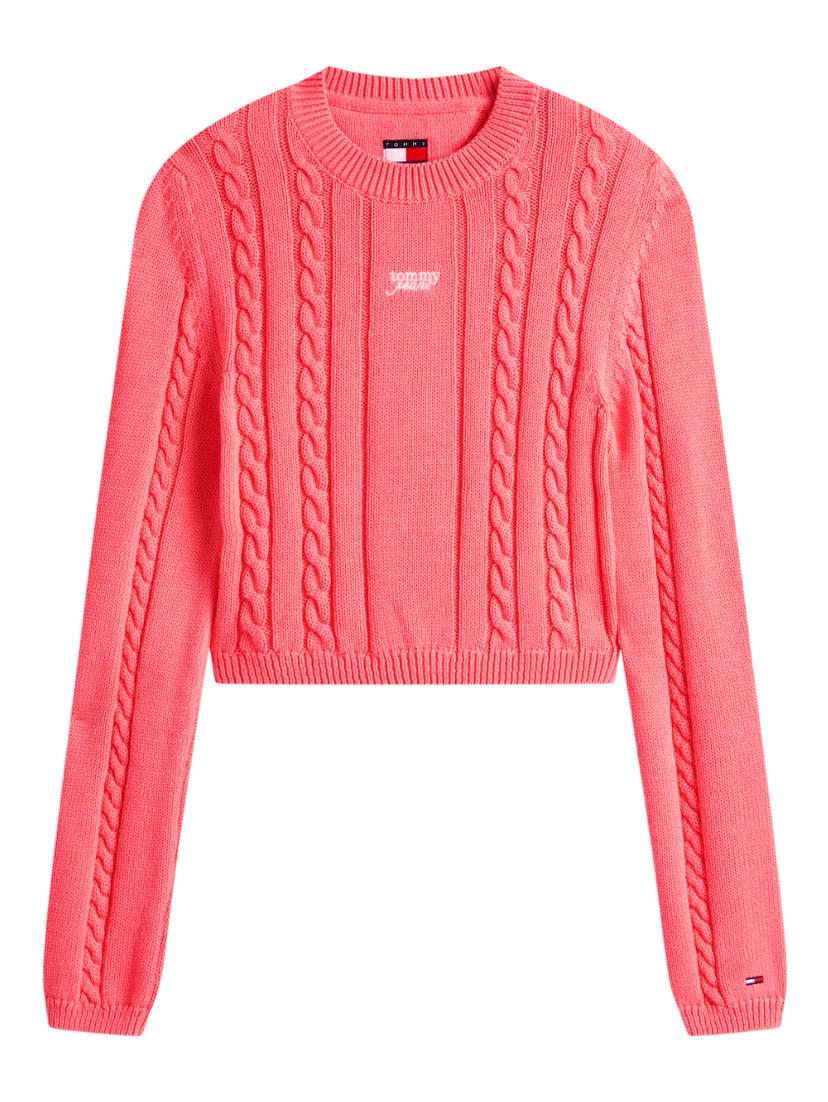 TOMMY JEANS  Sweaters Red