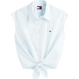 TOMMY JEANS  Shirts Clear Blue
