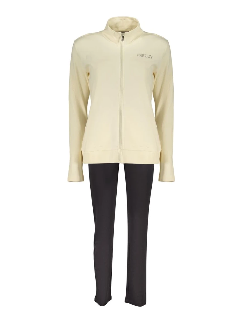 Beige Cotton Sweatshirt