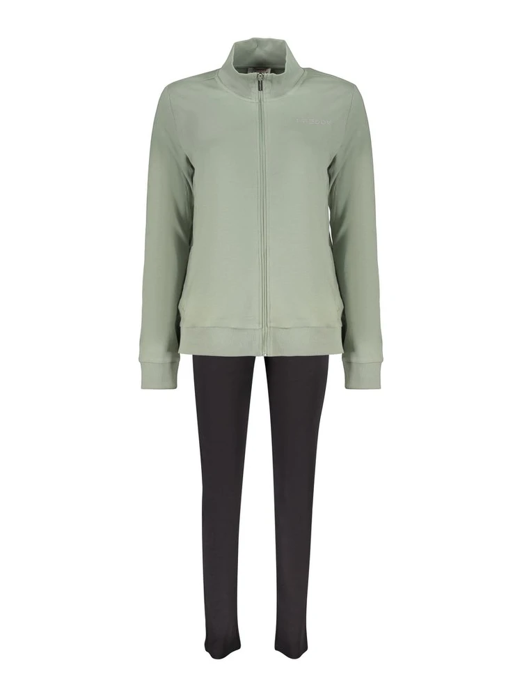 Green Cotton Sweatshirt
