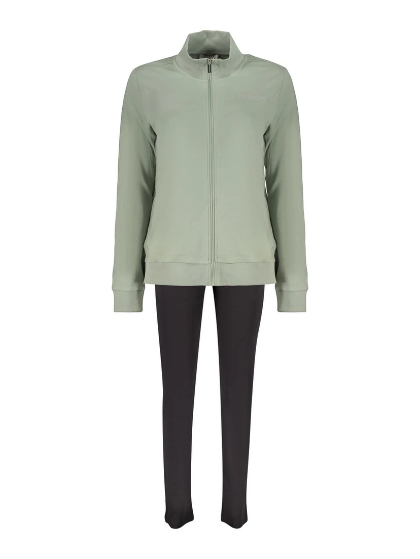 Green Cotton Sweatshirt