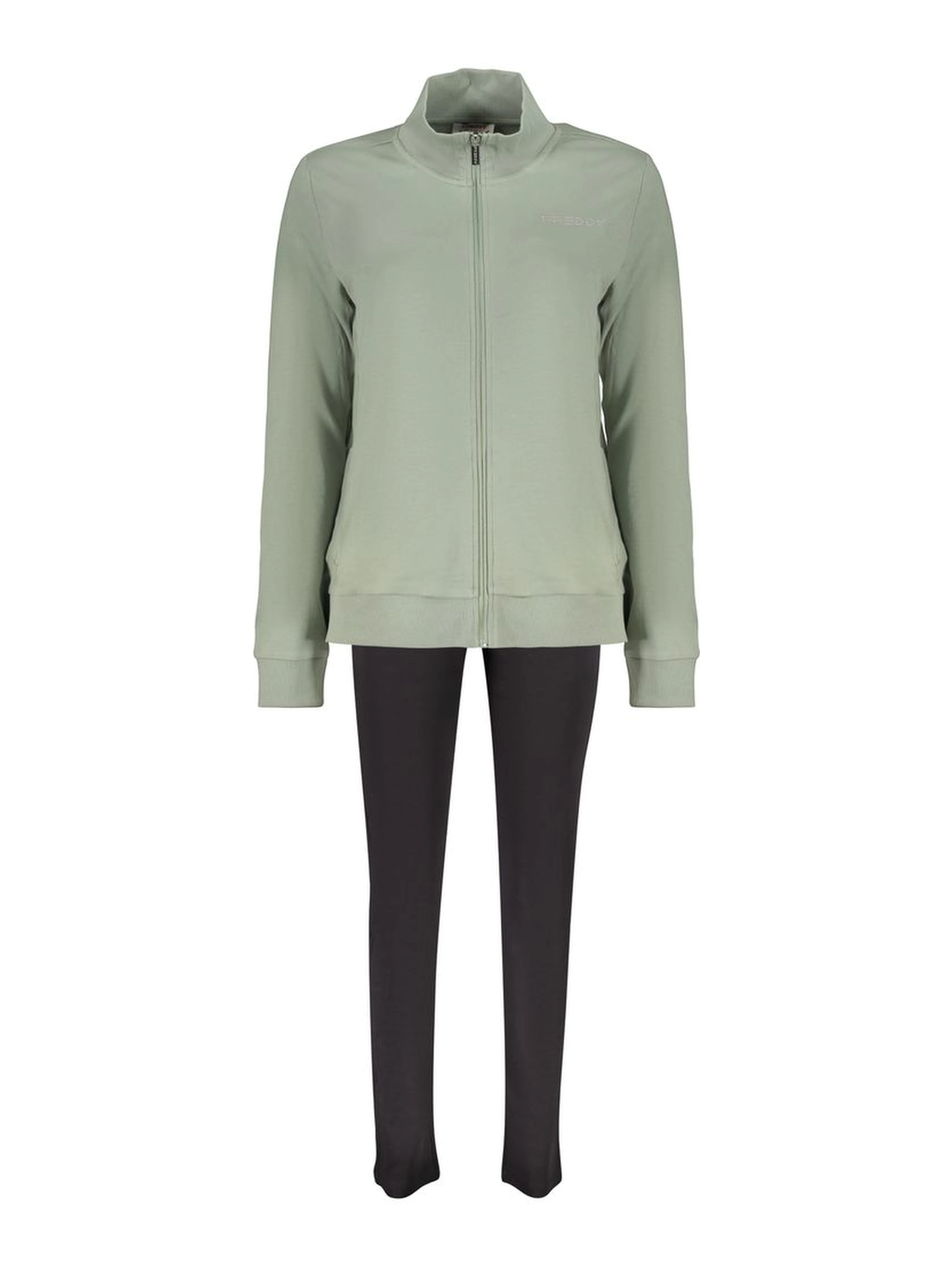 Green Cotton Sweatshirt
