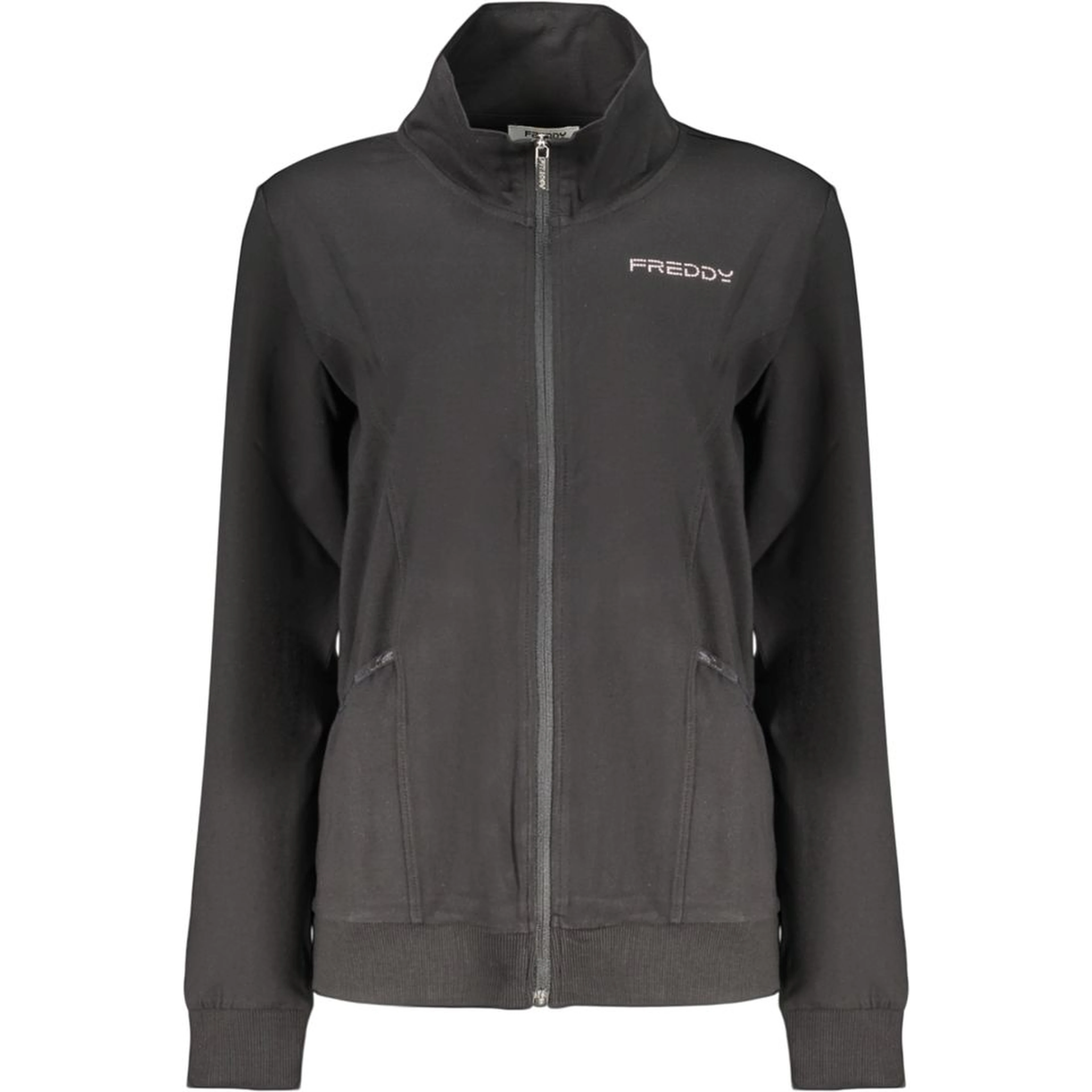 Black Cotton Sweatshirt