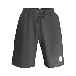 Black Cotton Shorts