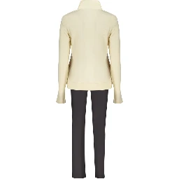 Beige Cotton Sweatshirt