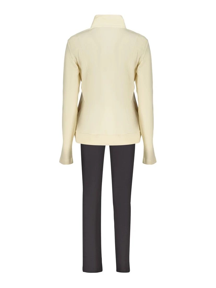 Beige Cotton Sweatshirt