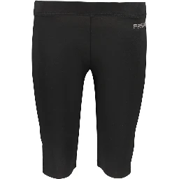 Black Cotton Shorts